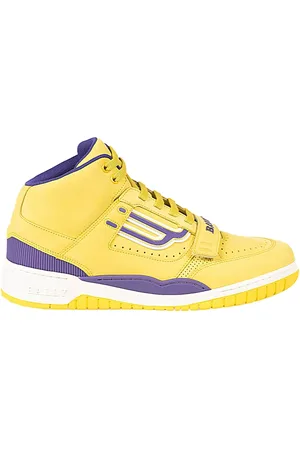 Bally Homme, Chaussures, Jaune, Taille: 44 EU Baskets Montantes à Lacets