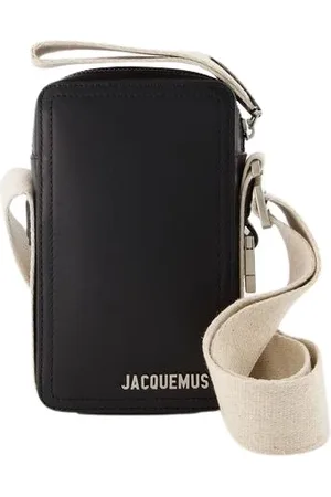 Jacquemus Homme, Sacs, Noir, Taille: ONE Size Le Cuerda sac vertical