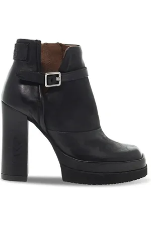 Airstep / A.S.98 Femme, Chaussures, Noir, Taille: 40 EU Bottines en Cuir pour Femme - Art. B48202 Noir - 36