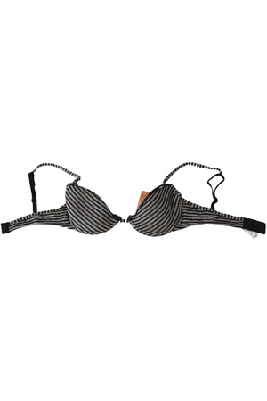 ERMANNO SCERVINO Femme, Sous-vêtements, Bleu, Taille: 40 FR Soutien-gorge en dentelle à rayures bleues