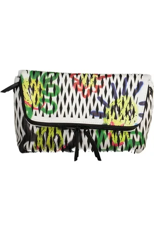Desigual Femme, Sacs, Multicolore, Taille: ONE Size Sac à main en polyuréthane blanc avec bandoulière réglable