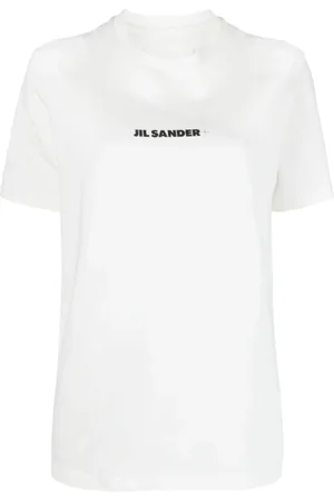 Jil Sander Femme, Tops, Blanc, Taille: 38 FR T-shirts et polos élégants