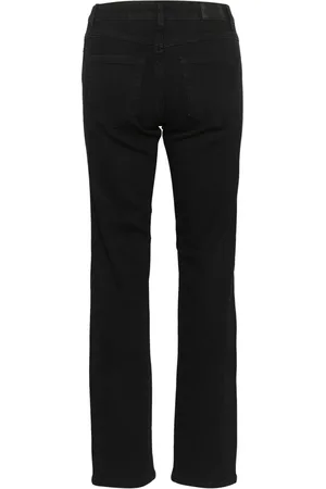 Kaffe Femme, Jeans, Noir, Taille: 48 FR Jean Coupe Droite Noir Profond
