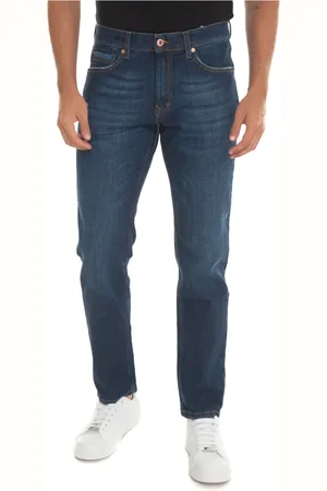 HARMONT&BLAINE Homme, Jeans, Bleu, Taille: W40 Jean en Denim Stone Washed