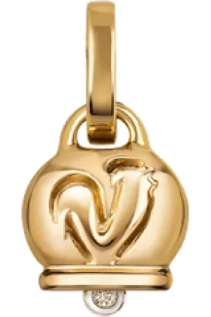 CHANTECLER Femme, Accessoires, Jaune, Taille: ONE Size Pendentif Clochette en Or avec Diamant