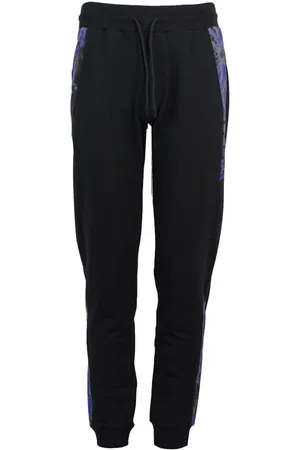 Bikkembergs Homme, Pantalons, Noir, Taille: L Pantalon Slim Fit avec Panneaux Colorés