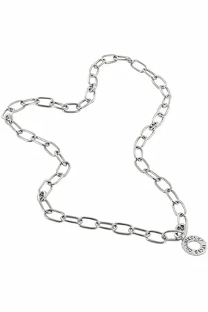 CHANTECLER Femme, Accessoires, Gris, Taille: ONE Size Collier en argent pour femmes