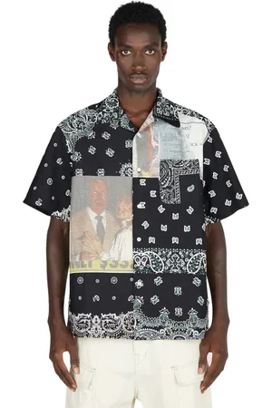 Children Of The Discordance Homme, Chemises, Noir, Taille: M Chemise à Manches Courtes à Imprimé Graphique
