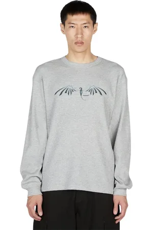 Rassvet Homme, Sweatshirts et sweats à capuche, Gris, Taille: L Pull Dragon - Col Rond Manches Longues