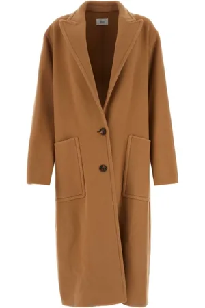 Bally Femme, Manteaux, Brun, Taille: 38 FR Manteau en mélange de laine de chameau - Élégant et chaud