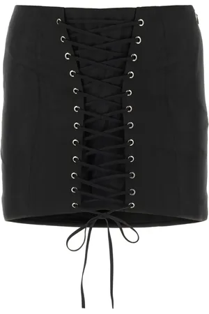 Alessandra Rich Femme, Jupes, Noir, Taille: 36 FR Jupe Gonne élégante