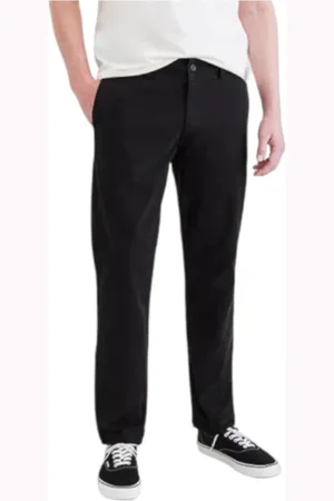 Dockers Homme, Pantalons, Noir, Taille: W29 L32 Chinos