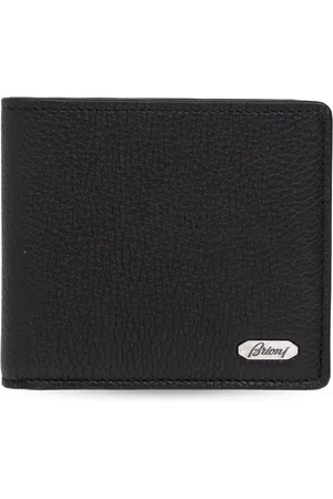 BRIONI Homme, Accessoires, Noir, Taille: ONE Size Portefeuille en cuir