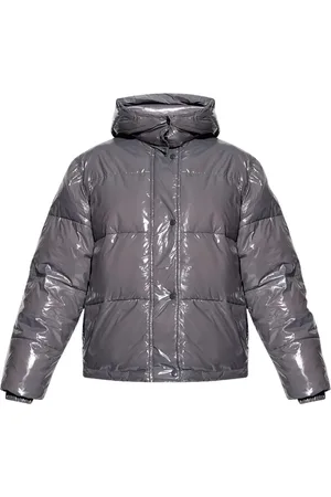 Samsøe Samsøe Femme, Vestes, Gris, Taille: 36 FR Doudoune