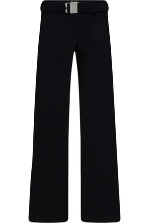 MISBHV Femme, Pantalons, Noir, Taille: 40 FR Pantalon évasé de Lara Low Rise
