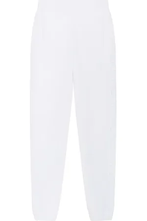 Moncler Femme, Pantalons, Blanc, Taille: 42 FR les pantalons de survêtement