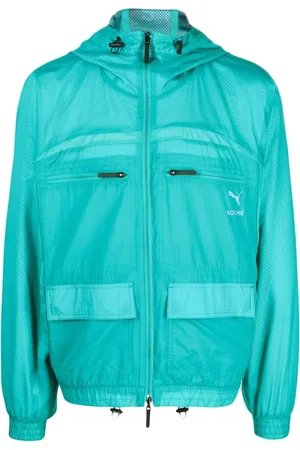 PUMA Homme, Vestes, Bleu, Taille: M Windbreaker Réversible pour Homme