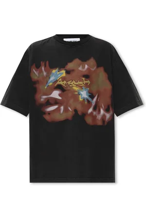 AMBUSH Femme, Tops, Noir, Taille: 36 FR T-shirt avec logo