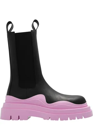 Bottega Veneta Femme, Chaussures, Noir, Taille: 36 EU Bottines slip-on avec Tire