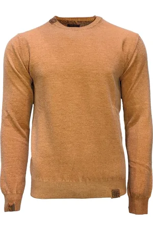 BOB der Bär Homme, Pulls, , Taille: M Vêtements Tricotés à Col Rond