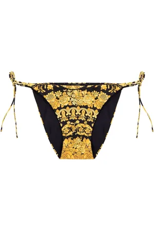 VERSACE Femme, Maillots de bain, Jaune, Taille: 42 FR Bikini