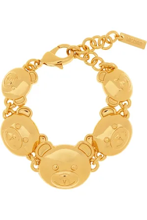 Moschino Femme, Accessoires, Jaune, Taille: L Teddy bear bracelet