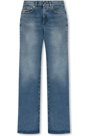 OFF-WHITE Femme, Jeans, Bleu, Taille: W25 Baggy Jeans