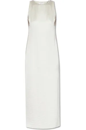 Samsøe Samsøe Femme, Robes, Gris, Taille: 42 FR Robe sans manches Ellie