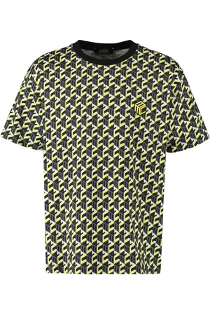 MCM Homme, Tops, Noir, Taille: S T-shirt Monogramme