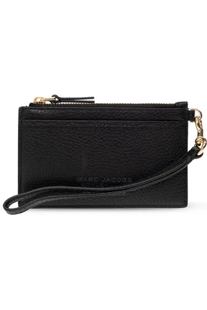 Marc Jacobs Femme, Accessoires, Noir, Taille: ONE Size Porte-cartes avec monogramme