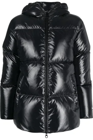 Duvetica Femme, Vestes, Noir, Taille: 34 FR Veste Matelassée Noire Élégante