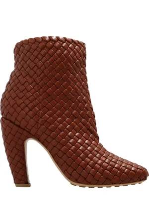 Bottega Veneta Femme, Chaussures, Brun, Taille: 40 EU Bottines à talons Canalazzo