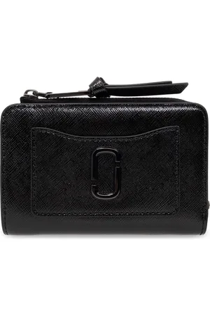 Marc Jacobs Femme, Accessoires, Noir, Taille: ONE Size Portefeuille en cuir