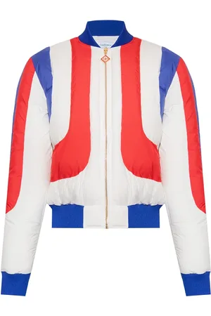Casablanca Femme, Vestes, Rouge, Taille: 40 FR Blouson bombardier