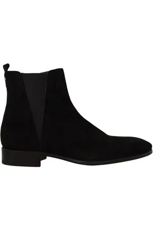 Dolce & Gabbana Homme, Chaussures, Noir, Taille: 40 1/2 EU Bottes