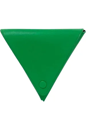 Bottega Veneta Femme, Pre-owned, Vert, Taille: ONE Size Pochette Bottega Veneta en Cuir Vert d`Occasion
