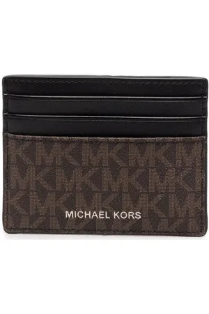 Michael Kors Homme, Accessoires, Brun, Taille: ONE Size Portefeuille/Titulaire de la carte