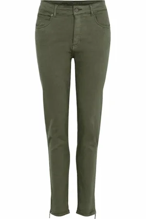 C.ro Femme, Pantalons, Vert, Taille: 38 FR Magic Fit Pants 5226/525