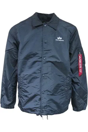 Alpha Industries Homme, Vestes, Bleu, Taille: L Veste d`entraîneur TT Rep