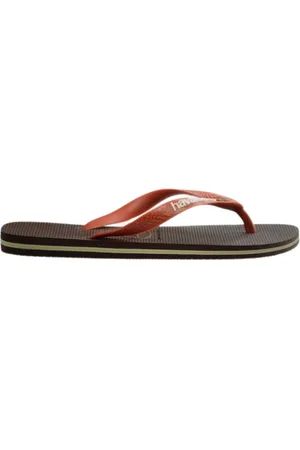 Havaianas Homme, Chaussures, Brun, Taille: 43 EU brasil logo dark 4110850.3059