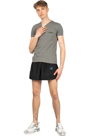 Champion Homme, Shorts, Noir, Taille: M Shorts