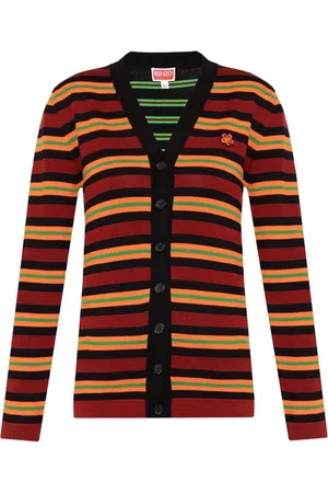Kenzo Femme, Pulls, Multicolore, Taille: 38 FR Cardigan Rayé Multicolore