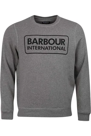 Barbour Homme, Sweatshirts et sweats à capuche, Gris, Taille: XL Chemise d`entraînement