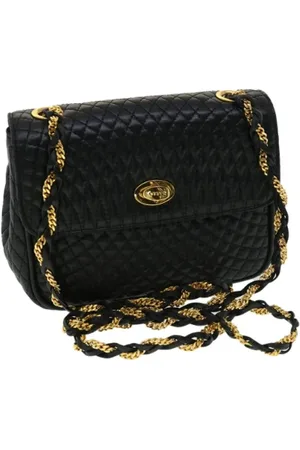Bally Femme, Pre-owned, Noir, Taille: ONE Size Cuir Sacs-ports d`occasion