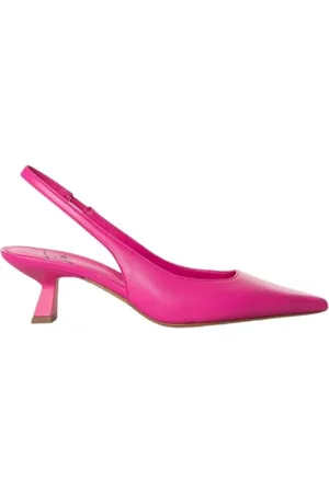 ROBERTO FESTA Femme, Chaussures, Rose, Taille: 37 1/2 EU Escarpins Slingback en Cuir Rose Barbie