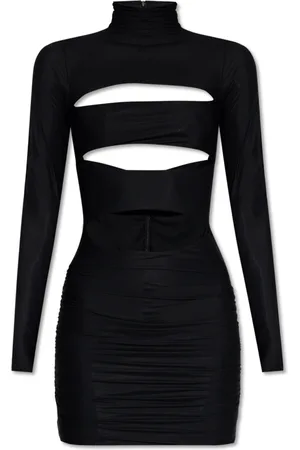 MISBHV Femme, Robes, Noir, Taille: 40 FR À l