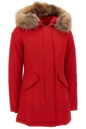 Woolrich Femme, Vestes, Rouge, Taille: 38 FR Veste d`hiver
