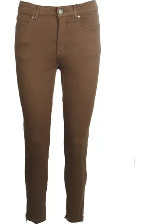 C.ro Femme, Pantalons, Brun, Taille: 46 FR Pantalon 5226/525