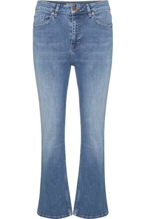 Part Two Femme, Jeans, Bleu, Taille: W27 Jeans Évasés