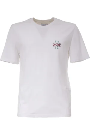 Jacob Cohen Homme, Tops, Blanc, Taille: M T-Shirt Rétro en Coton